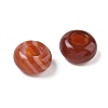 Natural Carnelian European Beads G-G740-14x8mm-15-2