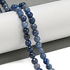 Natural Blue Aventurine Beads Strands G-E571-A10-01-2