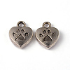 Tibetan Style Charms Pendants X-TIBEP-A123278-AS-LF-4