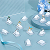 Plastic Single Ring Display Stands RDIS-WH0030-03A-4