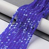 Transparent Glass Beads Strands LS-EGLA-A034-T4mm-MB31-2