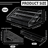 4-Tier Acrylic Organizer Display Riser Holder for Badges ODIS-WH0108-065A-3