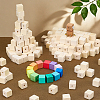 200Pcs Wood Beads WOOD-PH0004-08-4