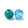 Baking Paint Crackle Glass Beads DGLA-X0006-6mm-11-3