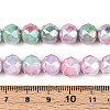 Anti-Tarnish Electroplate Glass Beads Strands GLAA-N010-10mm-09-4