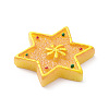 Christmas Opaque Resin & Plastic Imitation Biscuits Decoden Cabochons RESI-K019-54A-3