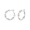 Brass Hoop Earrings WG72D12-02-2