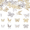 24Pcs 8 Styles Alloy Rhinestone Cabochons MRMJ-TA0001-49-2