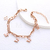 European Style Stainless Steel Multi-layered Bracelets XJ2407-1
