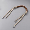 Braided Canvas Bag Wide Shoulder Straps FIND-WH0111-400A-1