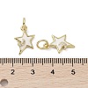 Brass Micro Pave Cubic Zirconia Pendants KK-L209-076G-02-3