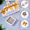 Square Paper Jewelry Set Gift Box CON-TAC0013-03B-4