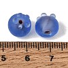 Frosted Handmade Lampwork Beads LA-CBA89BB-02-3