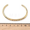 304 Stainless Steel Rhinestone Cuff Bangles for Women BJEW-D456-03G-02-5