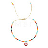 Alloy Enamel Charm Bracelets IY1908-1-2