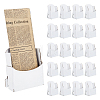 Corrugated Paper Mounted Brochure Stand Rack AJEW-WH0077-214-1