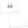 Acrylic Earring Displays EDIS-WH0013-04-1