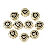 Plating Opaque Acrylic Beads AC-N167-05AG-1