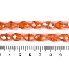 Transparent Electroplate Glass Beads Strands LS-EGLA-N013-T6mm-B09-4
