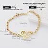 304 Stainless Steel Link Bracelets for Women GU8038-6-1
