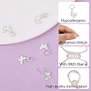 5Pcs 925 Sterling Silver Charms STER-BBC0009-44A-6