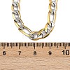 6MM 304 Stainless Steel Figaro Chain Necklaces for Women NJEW-G177-02GP-5