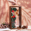 Wood Display Cases with Double Clear Acrylic Slider Lids ODIS-PH0009-25-3