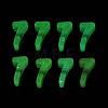 Luminous Frosted Transparent Acrylic Beads TACR-T029-21H-4