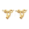 304 Stainless Steel Bowknot Connector Charms STAS-R160-01G-1