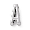 Alloy Letter Slide Charms FIND-A023-17A-1