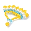 Glass Seed Beaded Pendants PALLOY-MZ01415-02-3