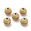 Brass Micro Pave Cubic Zirconia Beads KK-C071-08G-03-1