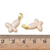 Brass Enamel Pendants KK-F924-16B-G03-3