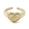 Brass Adjustable Open Rings RJEW-K257-86G-09-2