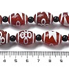 Tibetan Style dZi Beads Strands G-NH0037-C02-01-4