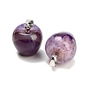 Teachers' Day Natural Agate Pendants GG-K002-14C-2