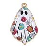 Halloween Alloy Enamel Pendants ENAM-C023-01KCG-01-1