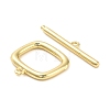 Brass Toggle Clasps KK-L229-011G-3