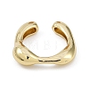 Brass Cuff Rings RJEW-U030-02G-01-2
