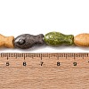 Vintage Handmade Porcelain Beads Strands PR-CBAA37B-01F-4