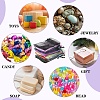 100Pcs Rectangle Organza Drawstring Bags CON-YW0001-87-6