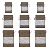 9Pcs 3 Styles Cotton Packing Pouches OP-TA0001-18A-1
