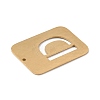 Ion Plating(IP) 304 Stainless Steel Pendants STAS-K216-49D-G-4