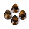 Natural Tiger Eye Pendants G-N362-13A-1