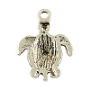 Tibetan Style Alloy Sea Turtle Pendants TIBEP-22101-AS-LF-2