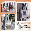 Rectangle Transparent PVC Plastic Bags ABAG-WH0083-007D-5