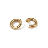 304 Stainless Steel Open Jump Rings STAS-Z137-01G-07-2