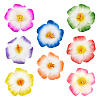8Pcs 8 Colors Flower EVA Alligator Hair Accessories PHAR-PH0001-24-1