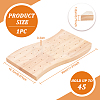 45-Hole Wood Bamboo Skewer Stand AJEW-WH0033-91-2