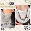 10Pcs Alloy Enamel with Crystal Rhinestone Pendants ENAM-CJ0007-59-7